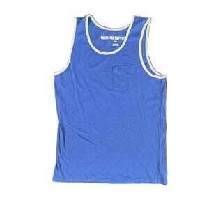 Men's medium tank top blue